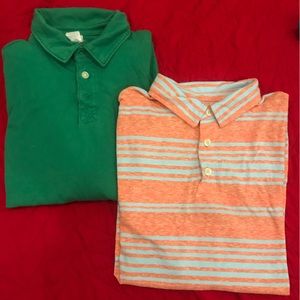 2x JCrew long sleeved shirt, boys size 12, never worn.